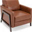 Fauteuil inclinable par pression Madeline - Caramel
