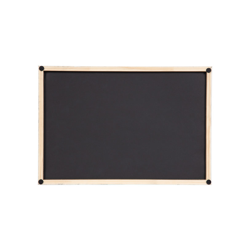 Haden Black and White Handmade Wood Decorative Tray