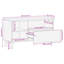80cm Sideboard
