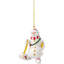 Villeroy & Boch - Christmas Classics Ornament Christmas Snowman 2026 Gold, Limited, Premium Porcelain Christmas Decoration