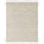 Iman Hand Knotted Geometric Area Rug in Ivory/Gray-479479846
