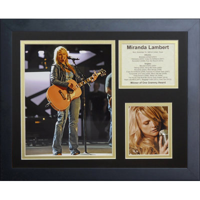 Souvenirs encadrée miranda lambert