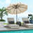 Carmeletta 108" W 2-Tier Market Umbrella-391947448