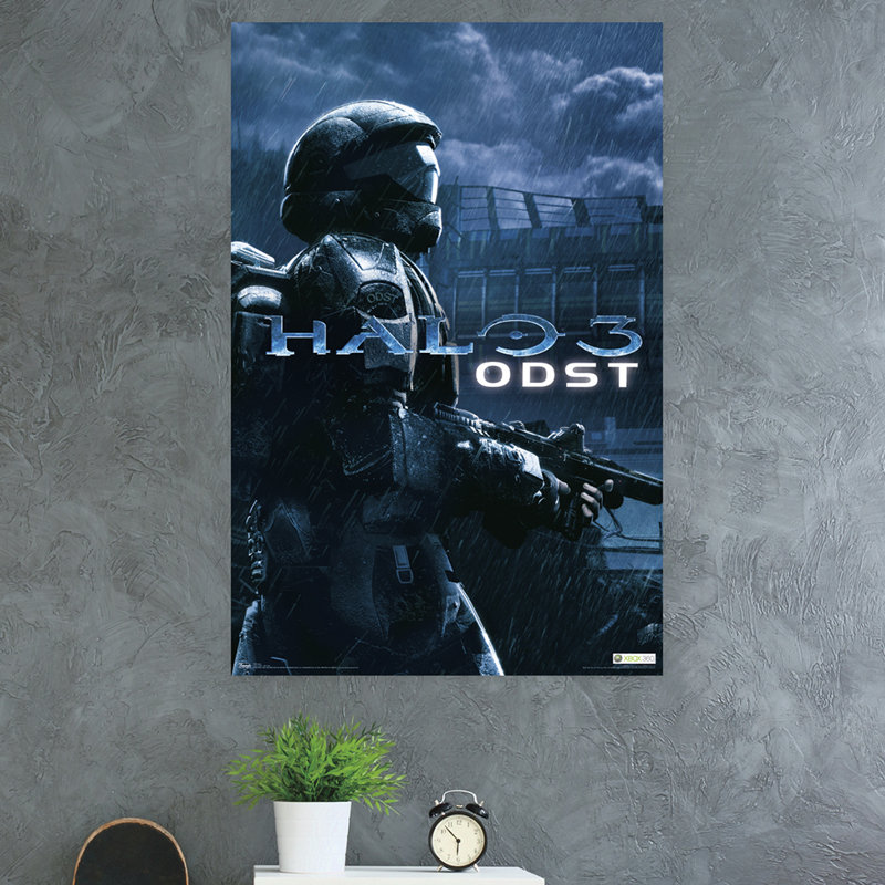 « halo odst-key », impression sur papier