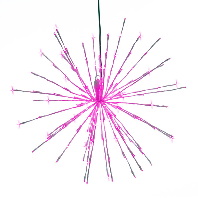 200 lanternes 200 lumières, Rose, H 32 po x L 32 po x l 32 po