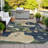 Machine Washable Indoor/Outdoor Xhevrie Navy Rug-111927957