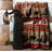Bear Trail with Black Sherpa throw