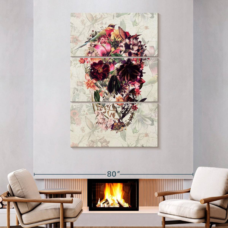 Kerner New Skull Light, 74" H x 48" W