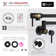 Modern Faucet Stylish Two-Handles Wall Mount with Single Hole Pot Filler