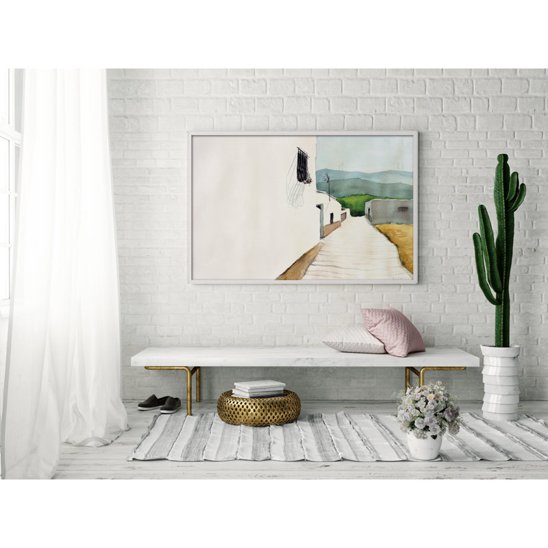 El Marchal by Bruno Vázquez - Single Picture Frame Painting, 60cm H x 90cm W x 3cm D