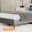 Adjustable Bed Frame with Wood Slats and Support Legs, No Box Spring Required, Easy Assembly-666951358-666423183