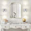 2-pack Bubble Crystal Wall Sconce