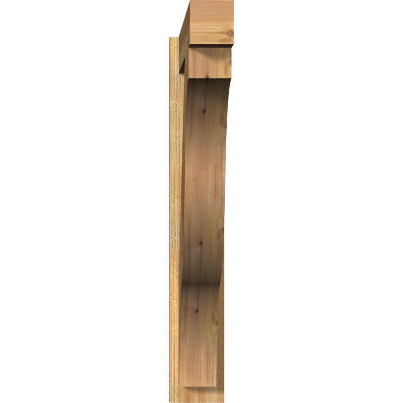 Jeu de blocs Funston, Cèdre rouge de l'Ouest de 6 po (sciage brut), P 40 po x H 40 po