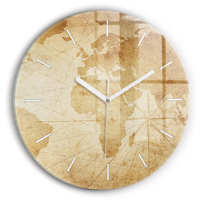 Glass Wall Clock