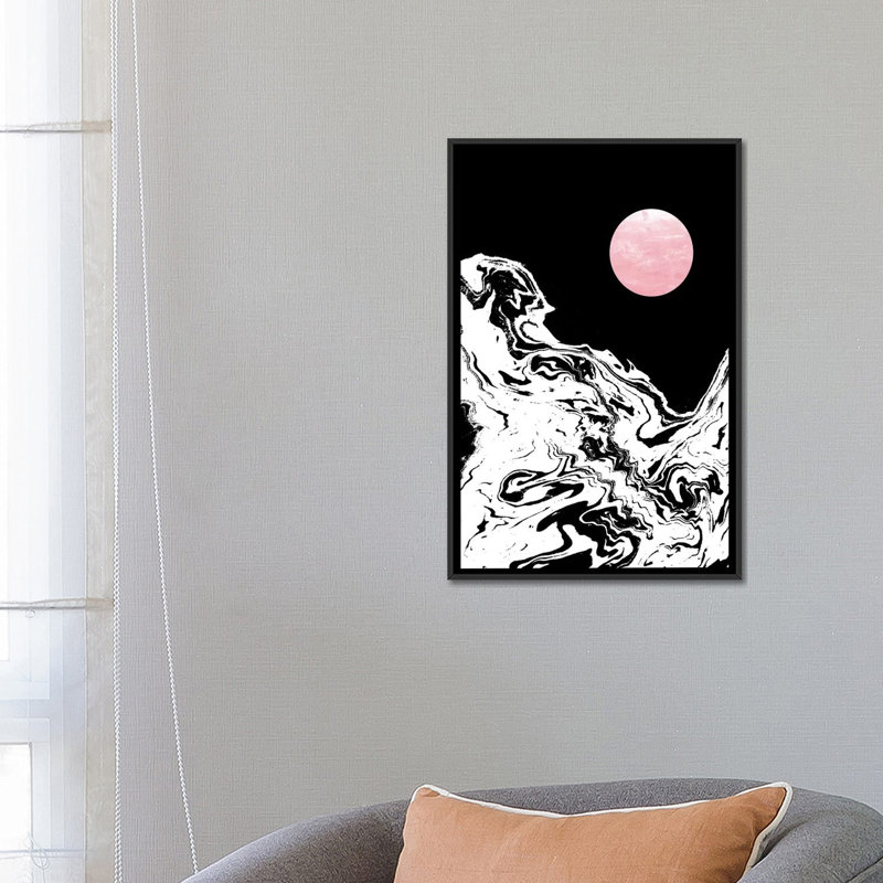 « taria », reproduction d’art sur toile, H 26 po x l 18 po x P 1,5 po, Toile avec cadre noir