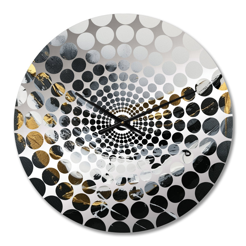 Makoto - Horloge murale abstraite, Petit