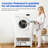 Washer Dryer Pedestal Set of 1 with Storage Shelf, Heavy Duty Laundry Pedestals, Raised Stand with 800 lb Capacity for Washer and Dryer