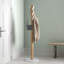 Flapper 9-Hook Freestanding Coat Rack, Solid Wood with Flip-Down Hooks for Entryway, Bedroom, Office-25778969