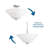 Jilliann Glass Flush Mount Convertible Light-24441363