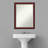 Wood Flat Wall Mirror