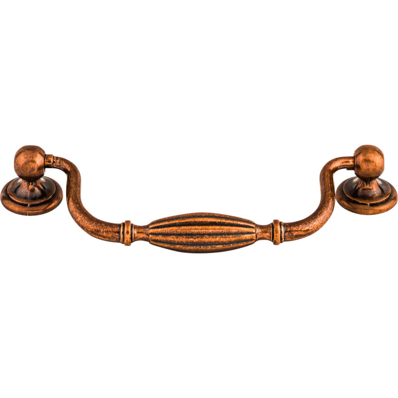 Tuscany Drop handle, Old English Copper, 5 1/16" Center to Center