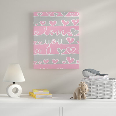 Impression sur toile encadrée Gupton Love You