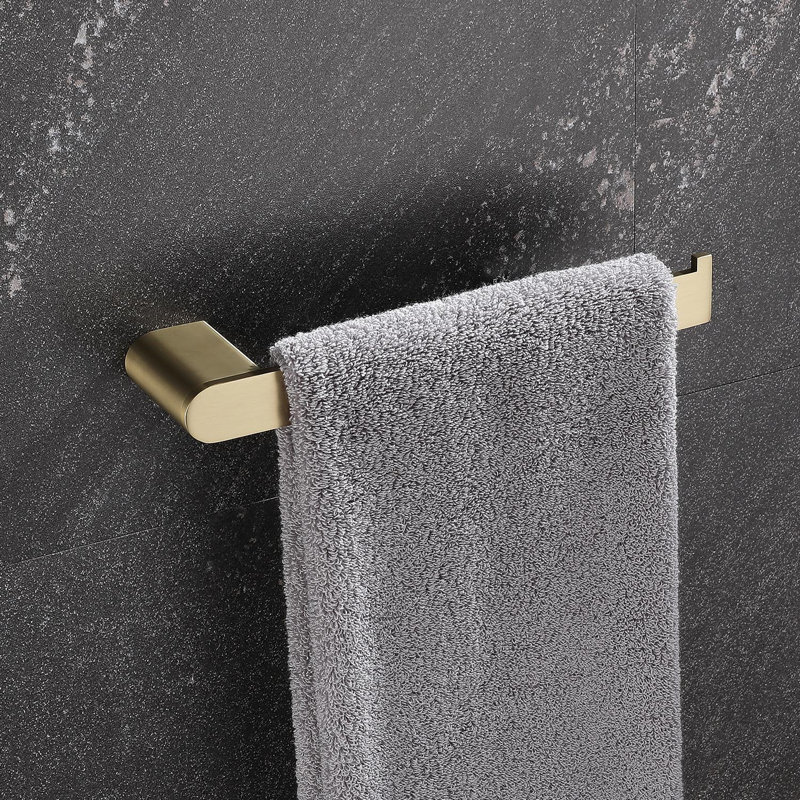 5- Piece Bathroom Hardware Set, Brushed Gold