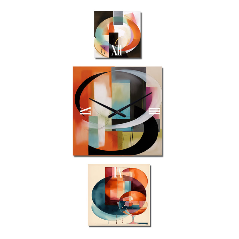 Makalie Metal Wall Clock