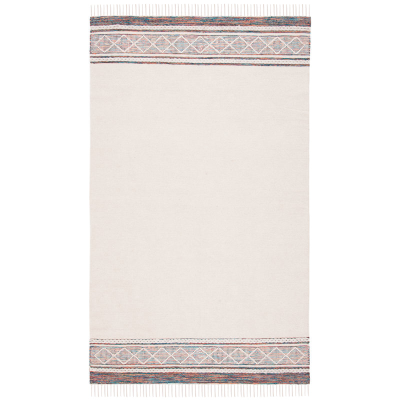 Montauk Hand Loomed Cotton Rug, Rectangle 4' x 6'