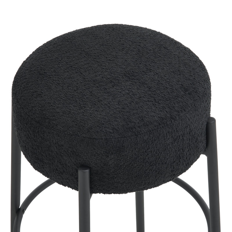 Tabouret de bar Kynlee, Gris foncé, 2, Tabouret de bar (siège d'une hauteur de 30 po)