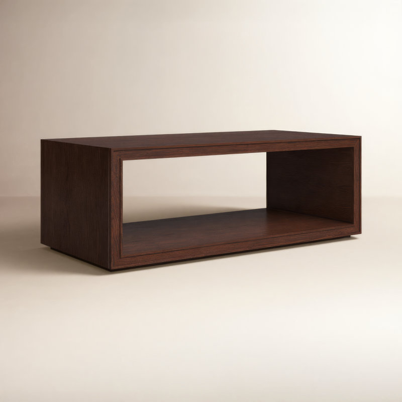 Southampton Solid Wood Top Single Coffee Table, Brown