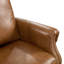 Fauteuil inclinable 32,7 po en cuir véritable avec plateau clouté et garniture cloutée-71339410