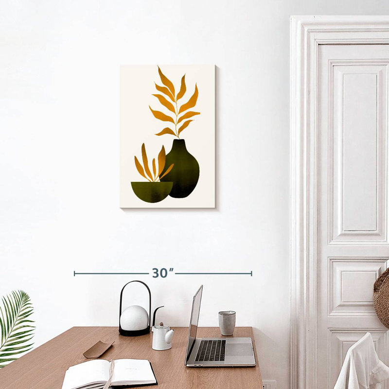 Harnek fleurs d'automne I, H 24 po x l 16 po