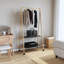 Meshoppen 96cm Rolling Clothing Rack