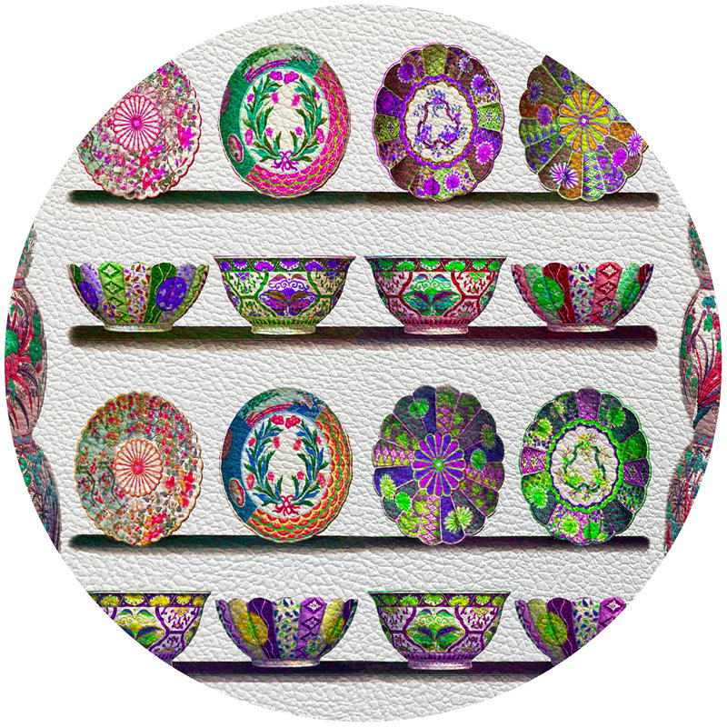 Ceramic Menagerie Placemat