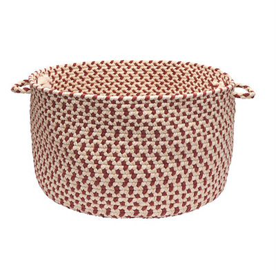 Elmwood Wool Blend Storage Basket