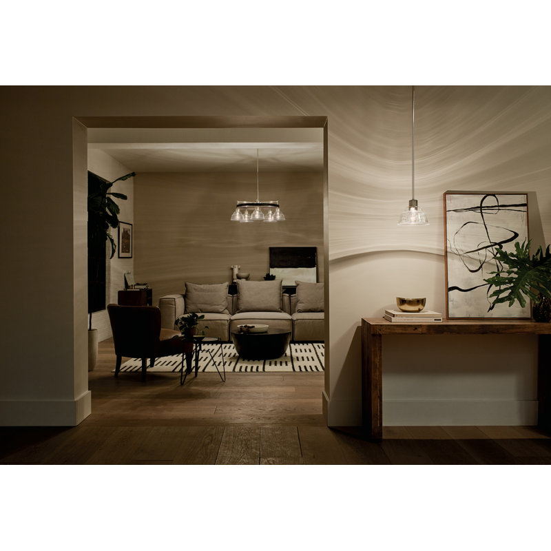 Aneria 1 - Light Single Pendant, Polished Nickel