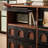 Black&Walnut Solid Wood Sideboard