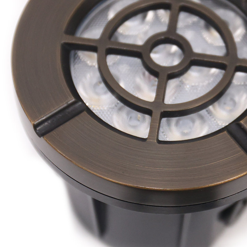 Metal 12V Voltage Integrated 5W LED Landscape Inground Light Pathway Light Kit
