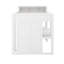 Grand lit mezzanine avec garde-robe et bureau-433730260