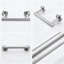 Double Post Pivoting Wall Mounted Towel Bar Toilet Paper Holder Bath Hardware Accessory-115433406