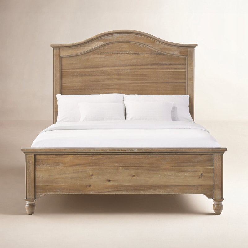 Lit complet en bois Edan Highland Farmhouse, Double