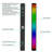 LED Sound-Controlled RGB Light Bar Set