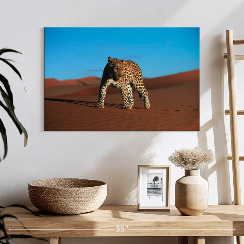 Crowle Desert Leopard, 16" H x 24" W