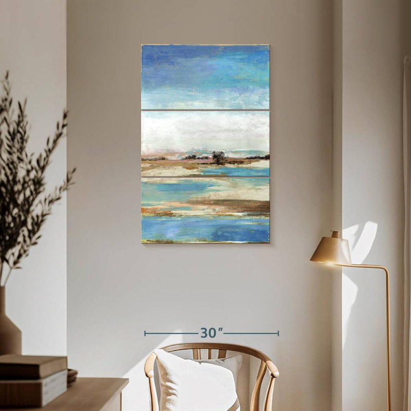 Avery Waterfront, 57" H x 36" W