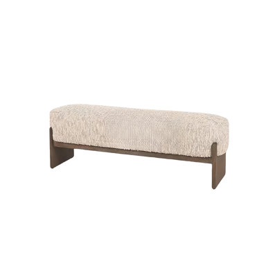 Stoyanka Chenille Upholstered Bench