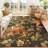 Tiger Washable Rugs Area Rugs for Living Room Vintage Rug Botanical Floor Carpet for Dining Room Home Office-1362524252-1360865090