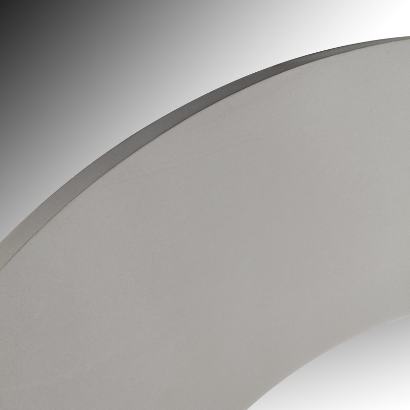 Lala Wood Round Mirror
