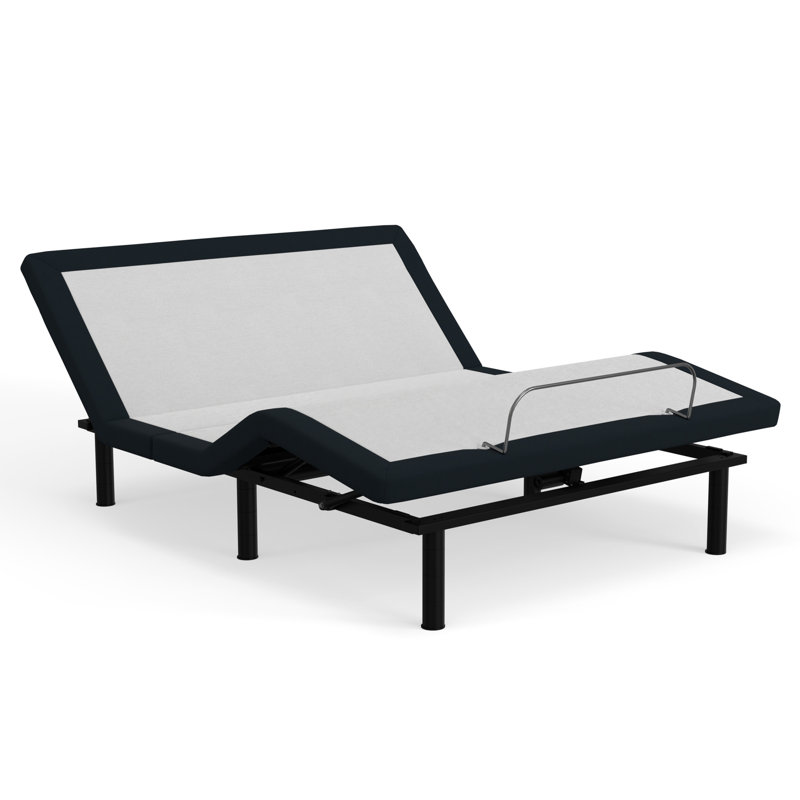 Base de lit pour grand lit réglable avec massage à DEL, massage, ajustement des jambes pour grand lit
