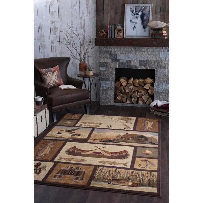 Tapis brun, Rectangle 8 pi x 11 pi